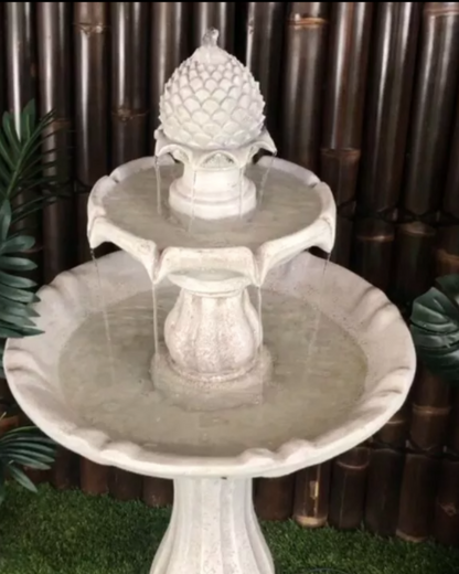 Hydroscape - 3 Tier Solar Bird Bath Fountain