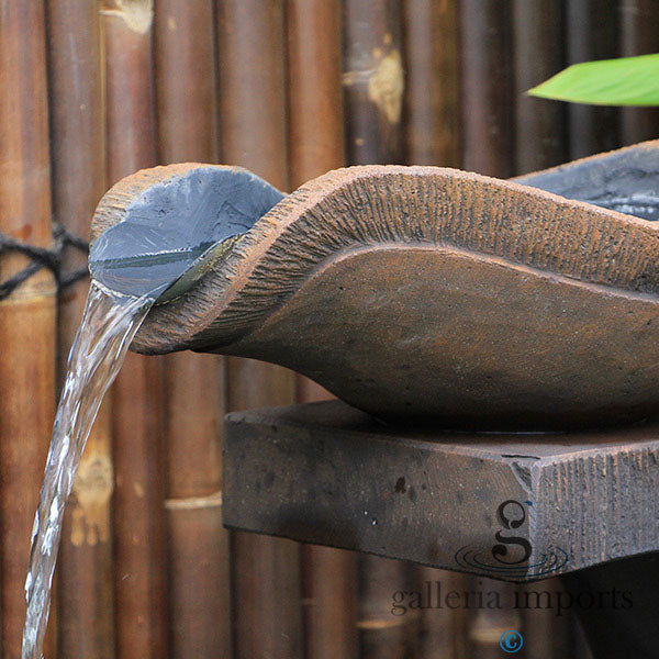 Bog - Balinese Concrete Infinity 3 Bowl Water Feature