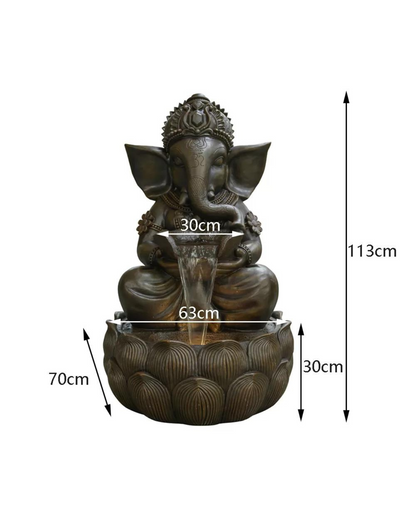 Ananta - Large Ganesha Water Fountain 113cm