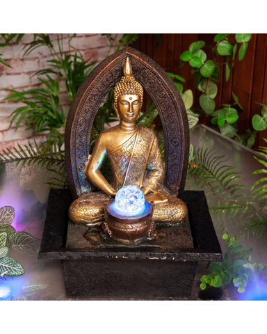 Mudita- Buddha Bowl Lighting Water Feature Fountain 40cm