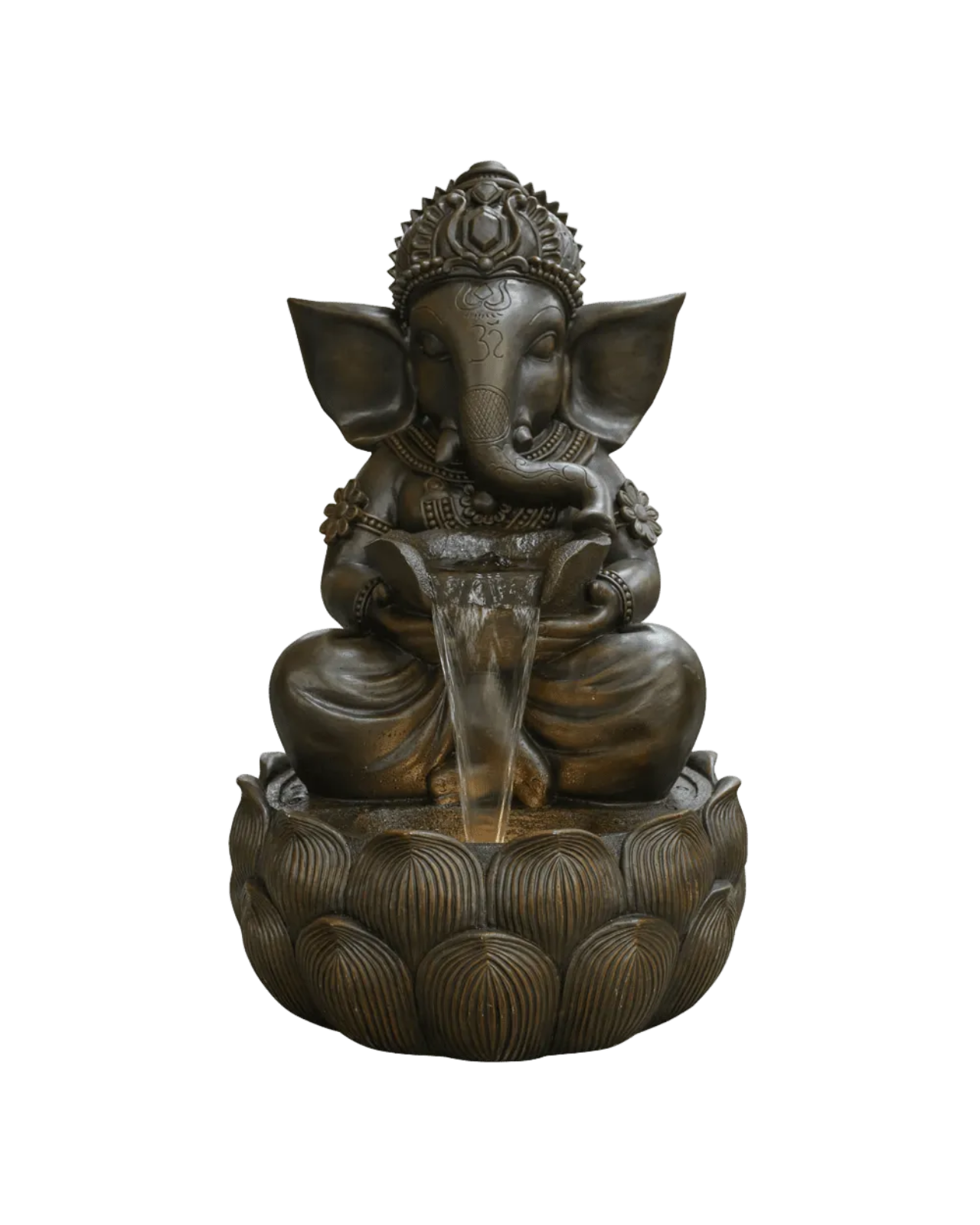 Ananta - Large Ganesha Water Fountain 113cm – Water Features Adore