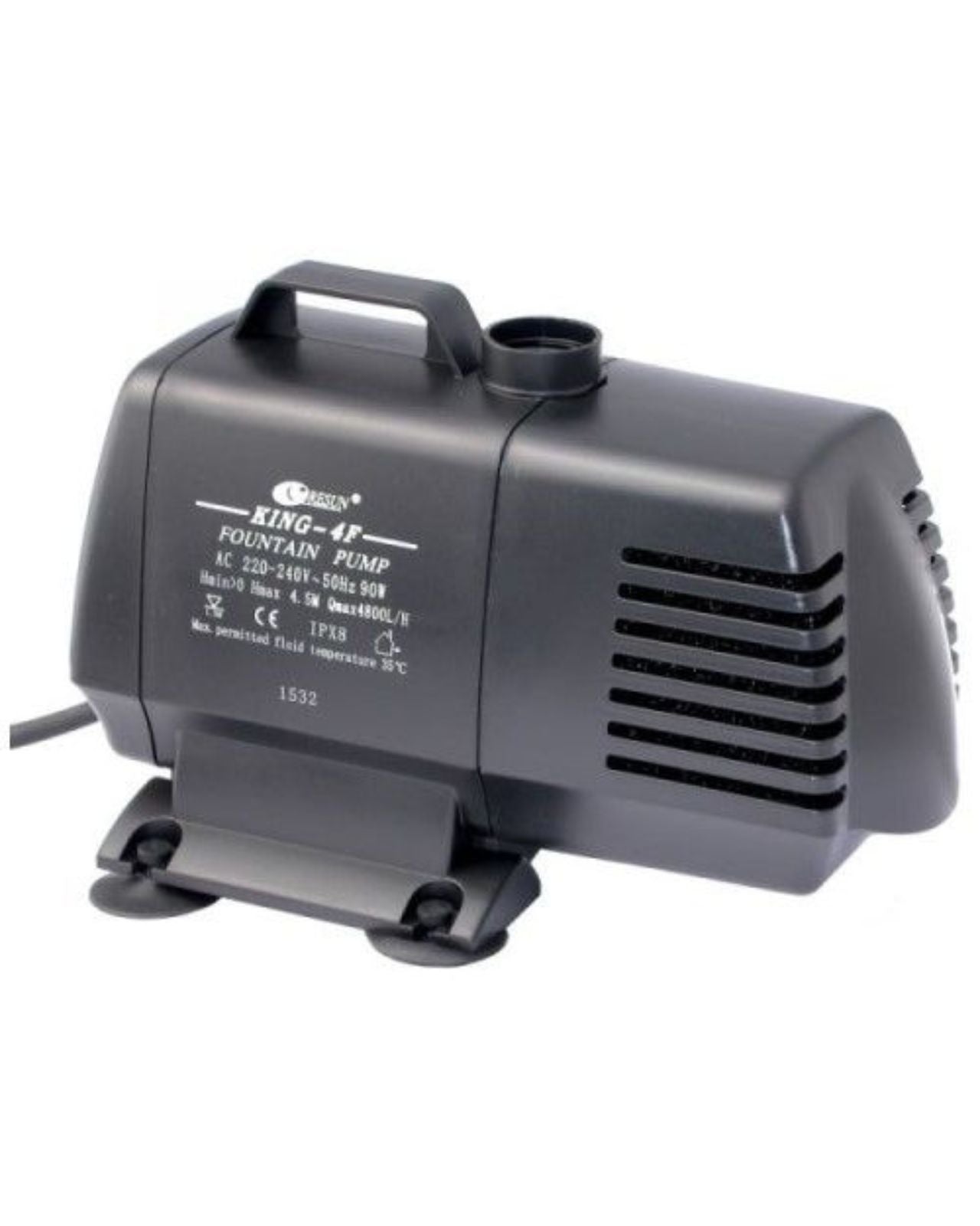 Resun King 4F Water Fountain & Pond Pump - 240V - 4800LPH