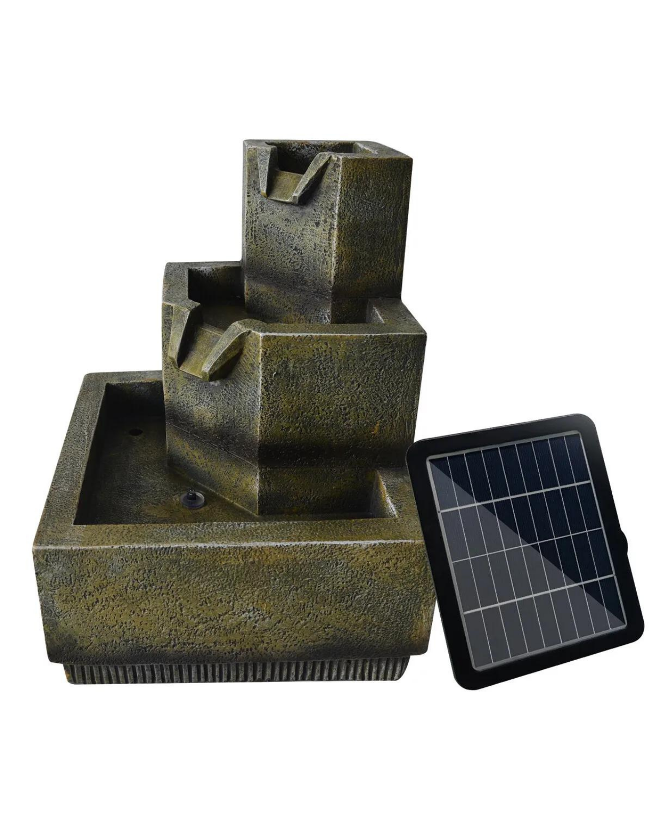 Gully - Solar 3 Tier Water Feature Fountain Bird Bath