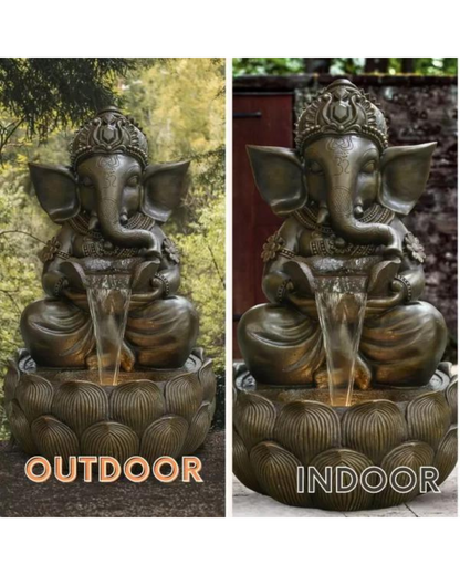 Ananta - Large Ganesha Water Fountain 113cm