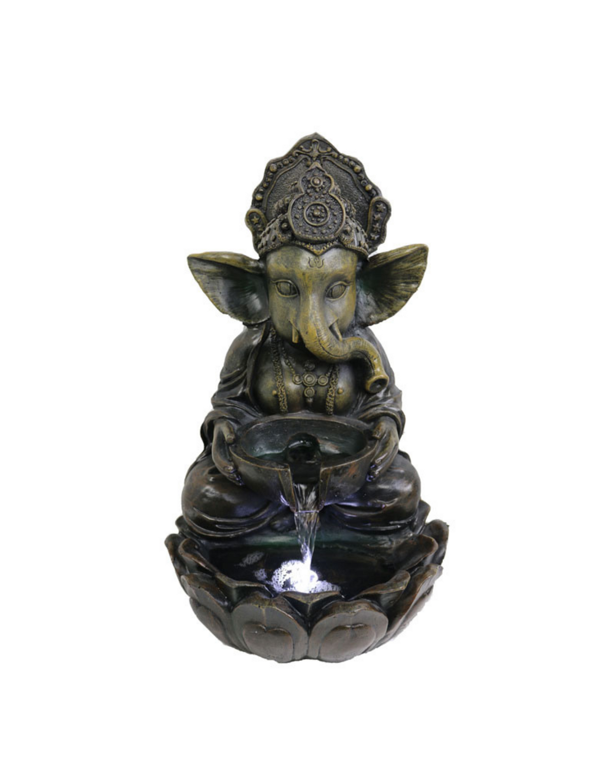 Ekad - Ganesha Lighting Water Feature Fountain 54cm