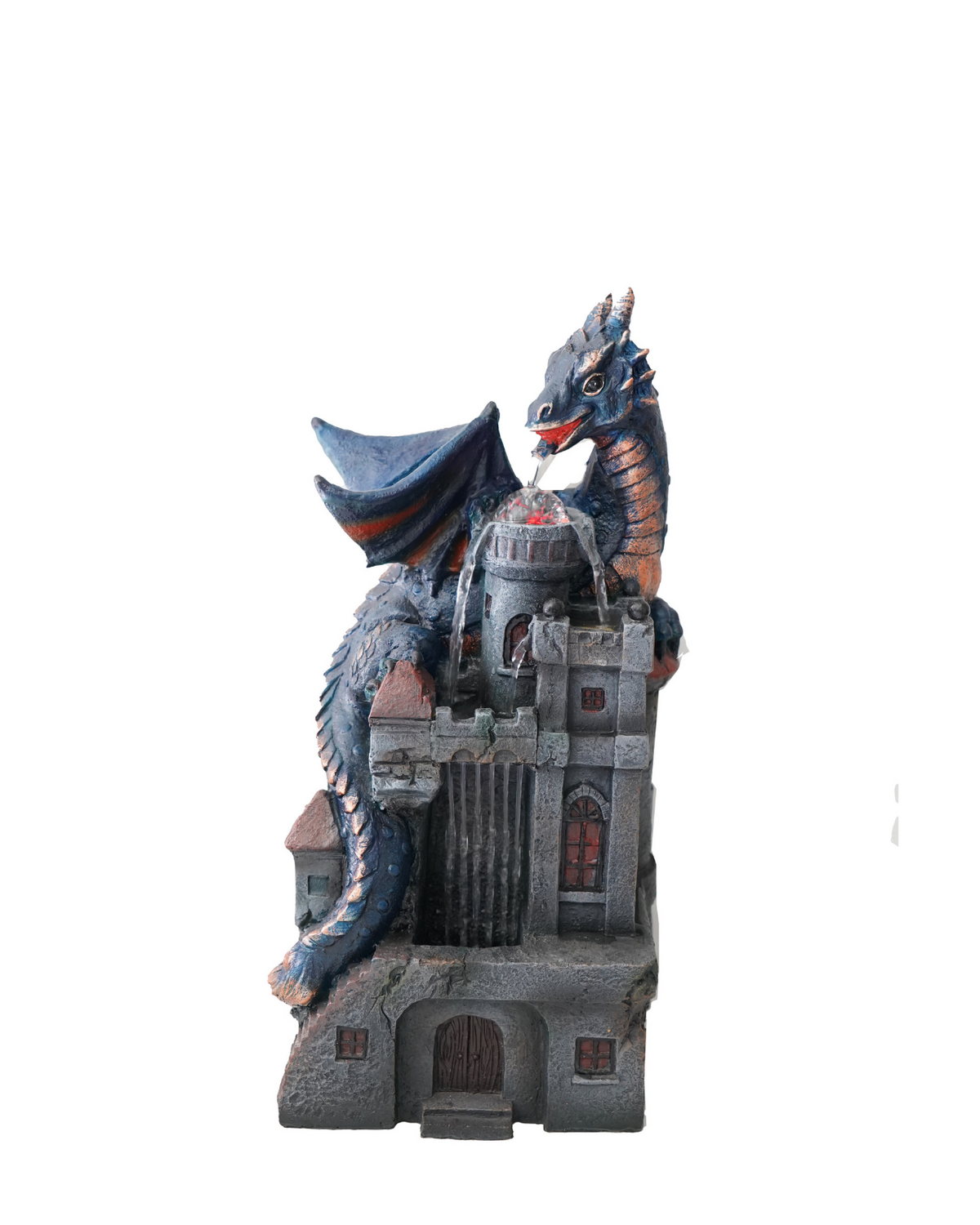 Draco - Dragon Lighting Water Feature Fountain 53cm