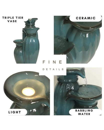 Spritz - Ceramic Garden Water Fountain