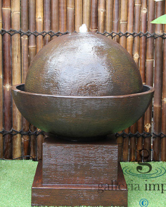 Shoal - Balinese Concrete Volcano Bowl Water Feature