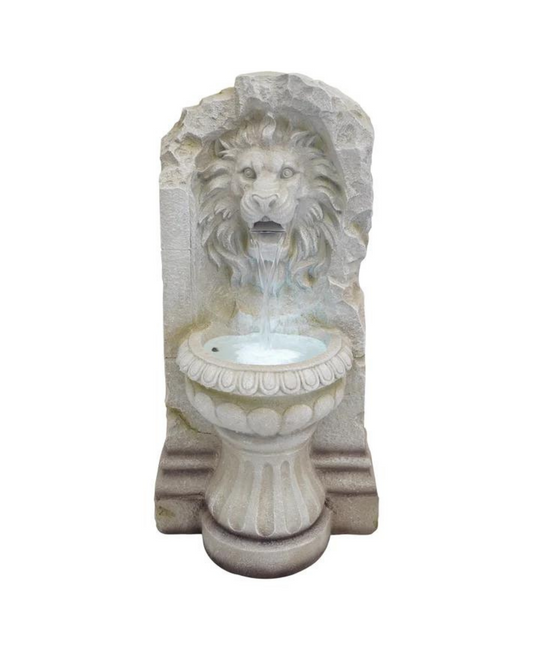 Lion Lighting Water Feature Fountain 77cm