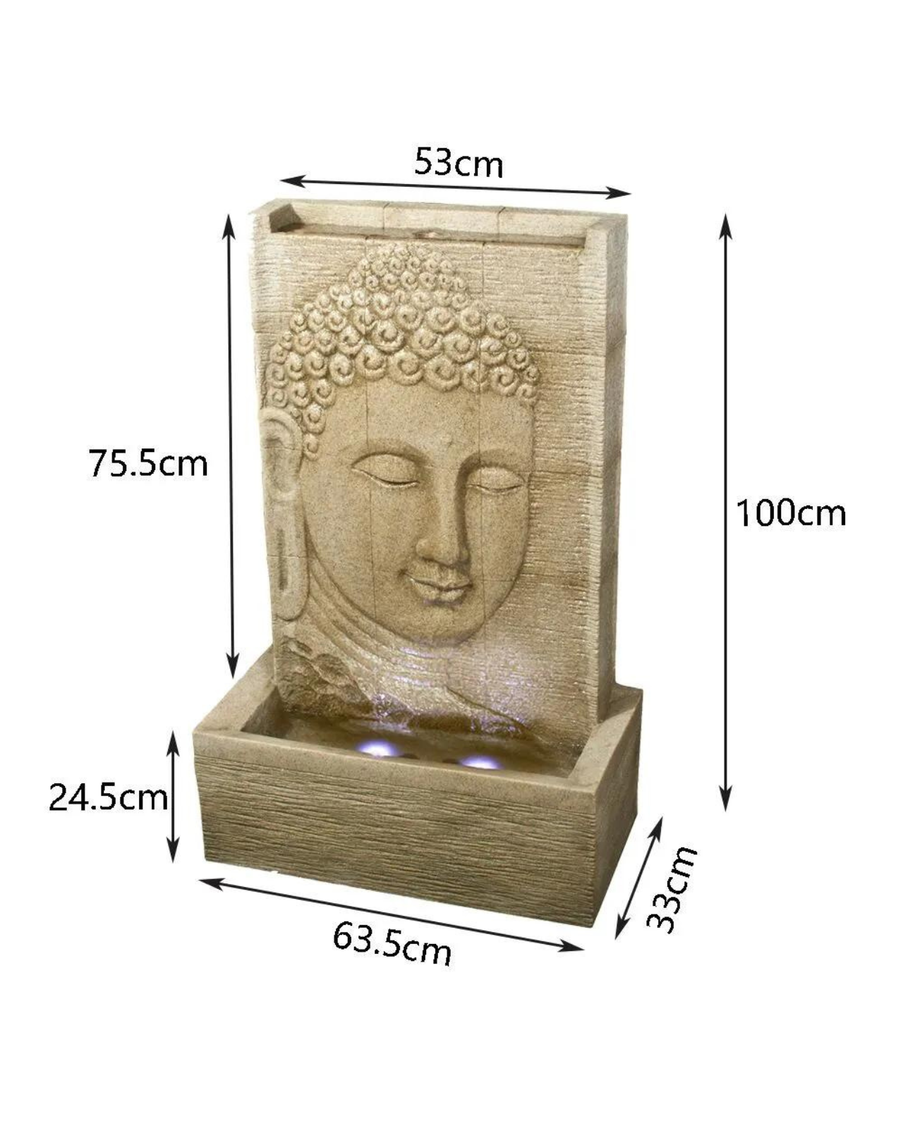 Dharma - Buddha Water Feature 100cm