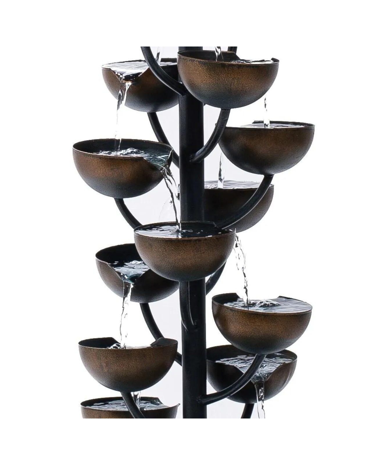 LuxFlow - Cascading Waterfall Bowls Water Feature