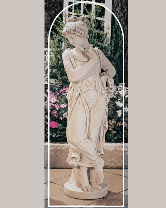 Antonella - Concrete Limestone Cement Garden Statue 100cm