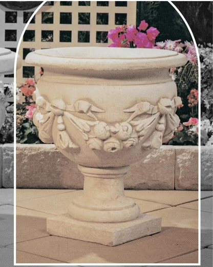 Bari - Classic Concrete Urn 66cm