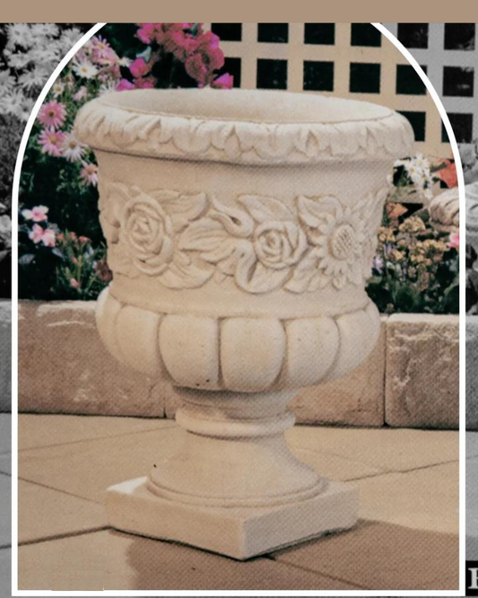 Capri Classic Concrete Limestone Water Feature Urn