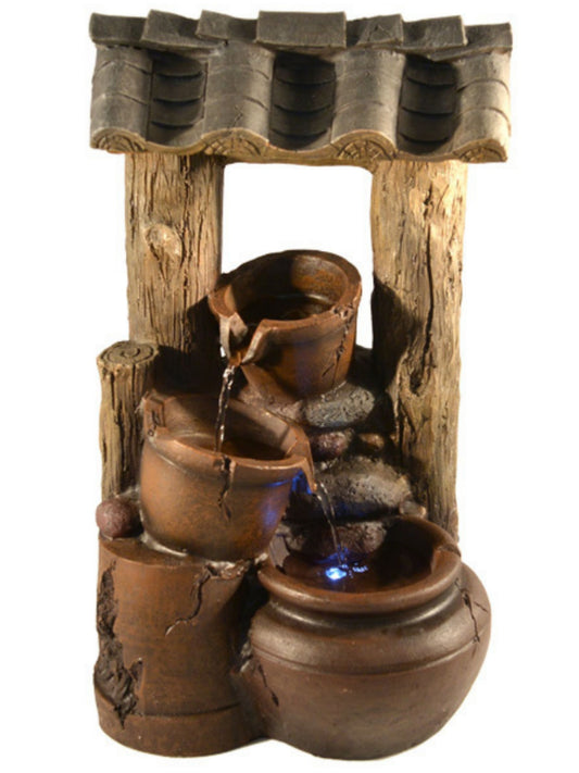 Churn - Bowls Garden Water Feature Fountain 39cm