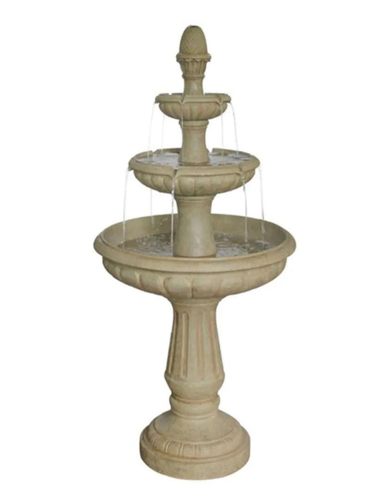 Drizzle - 3 Tier Bird Bath Cascading Water Feature