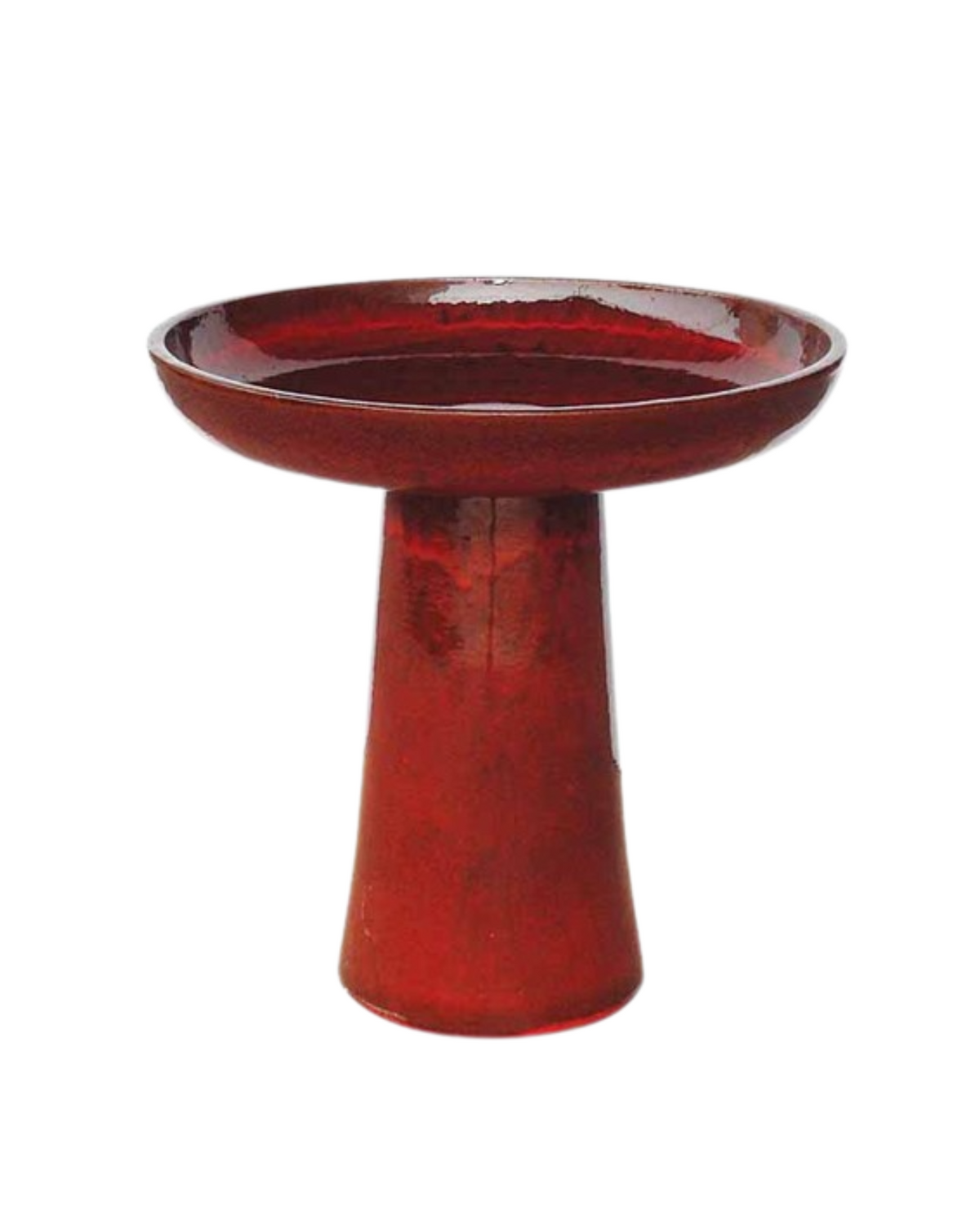 Dwell - Terracotta Garden Bird Bath 60cm