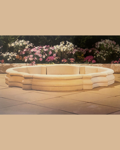 Fluvio - Concrete Limestone Garden Water Feature Pond