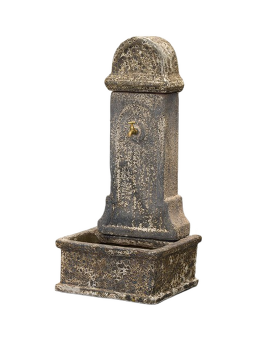 Gleam - Terracotta Garden Fountain Pedestal 103cm