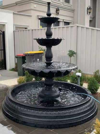 Glimpses - Large 3 Tier Cast Iron Water Feature 210cm