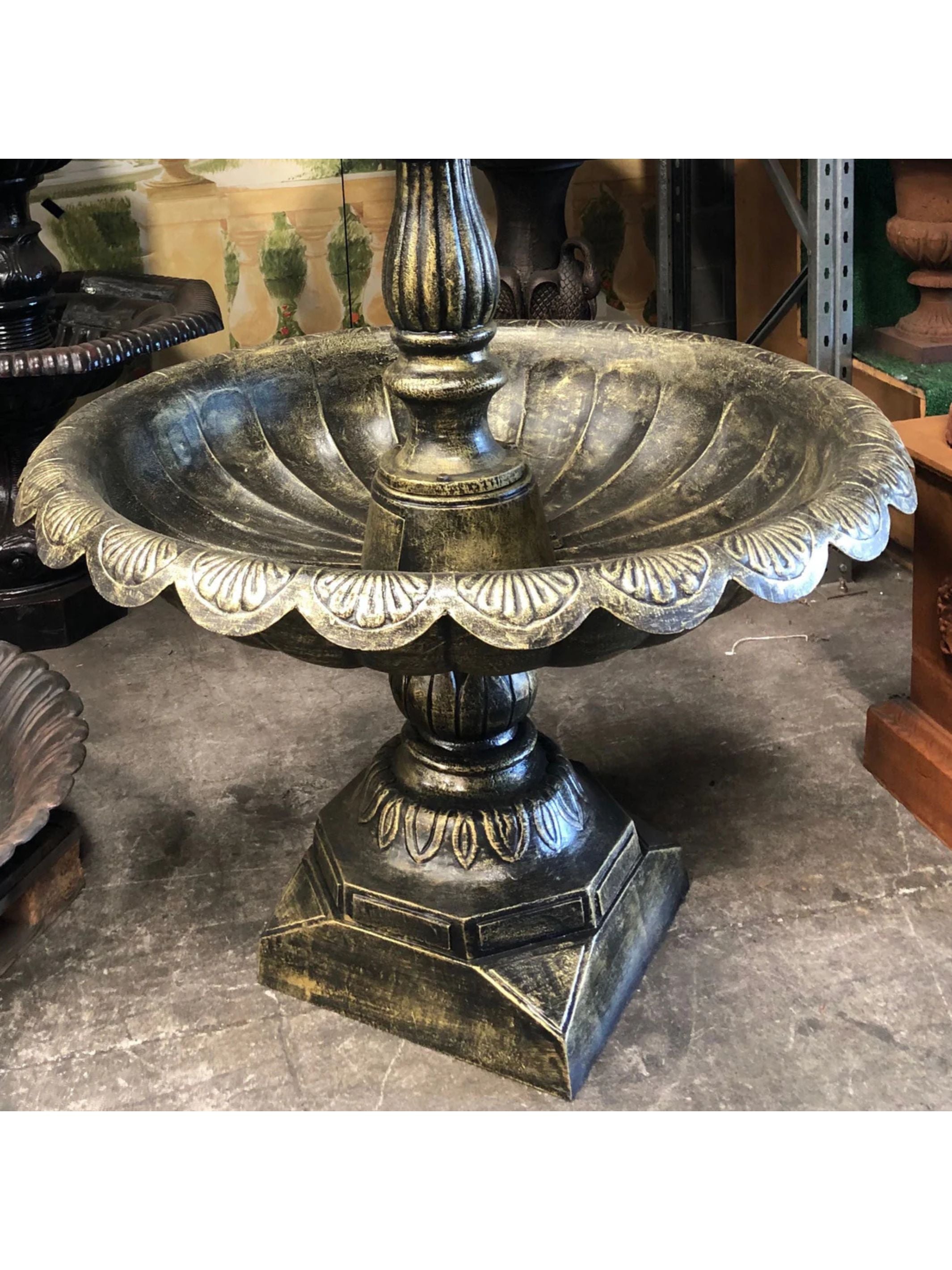 Glimpses - Large 3 Tier Cast Iron Water Feature 210cm