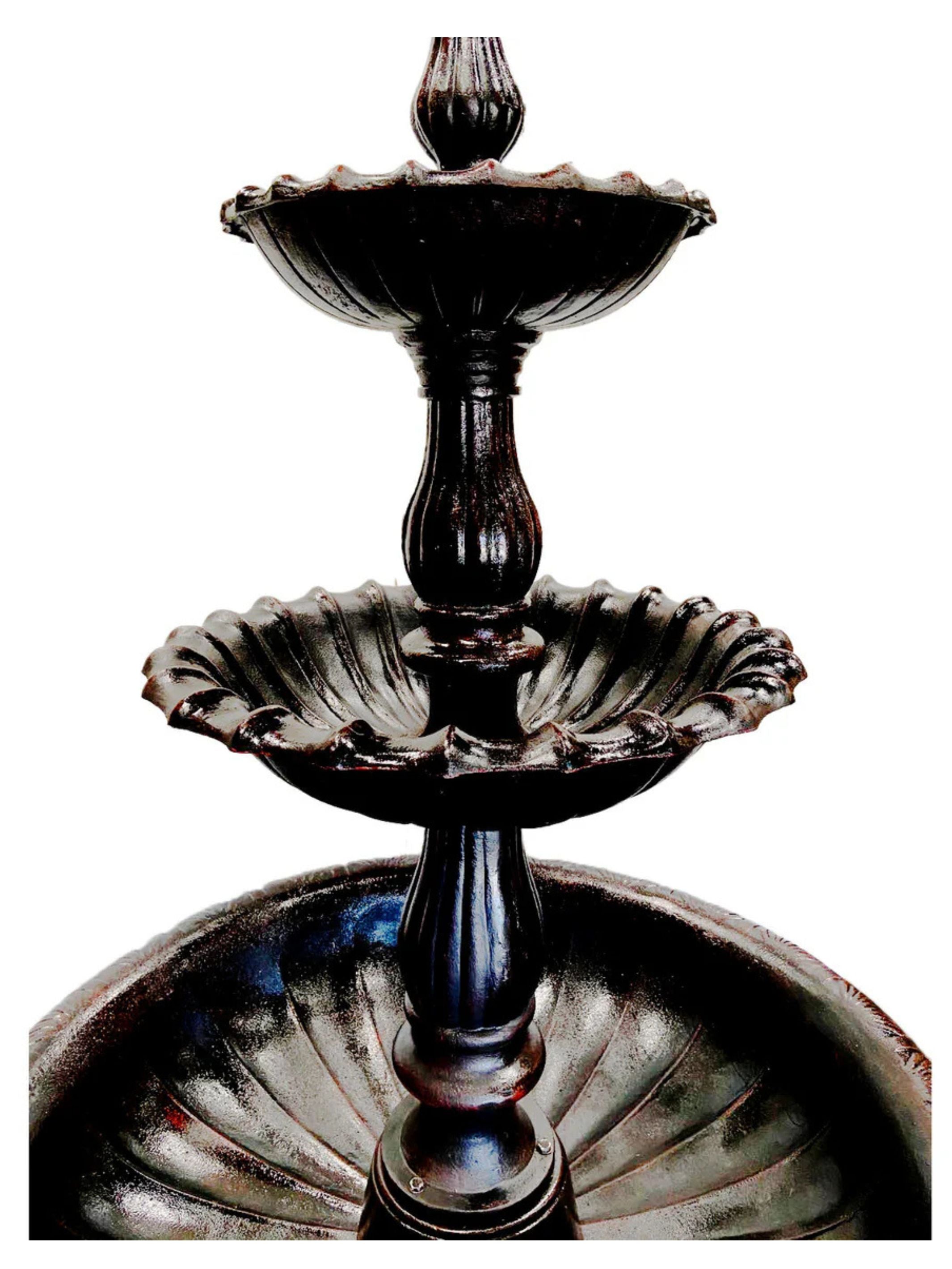 Glimpses - Large 3 Tier Cast Iron Water Feature 210cm