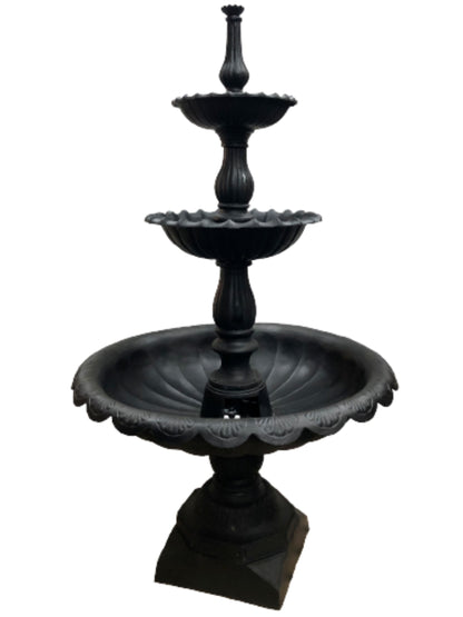 Glimpses - Large 3 Tier Cast Iron Water Feature 210cm