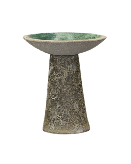 Grace - Terracotta Garden Bird Bath 62cm