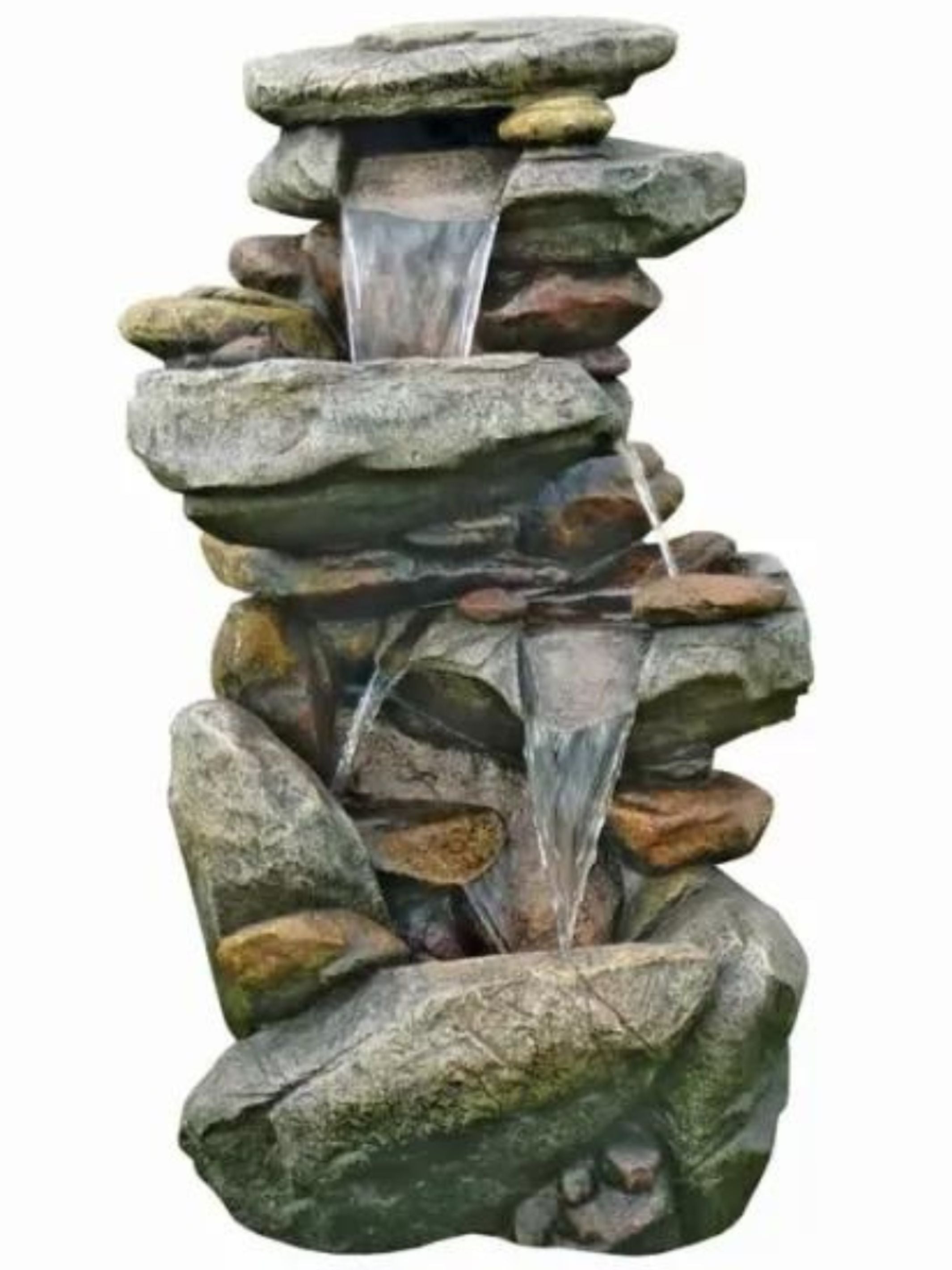 Haven - Rock Cascading LED Light Water Feature