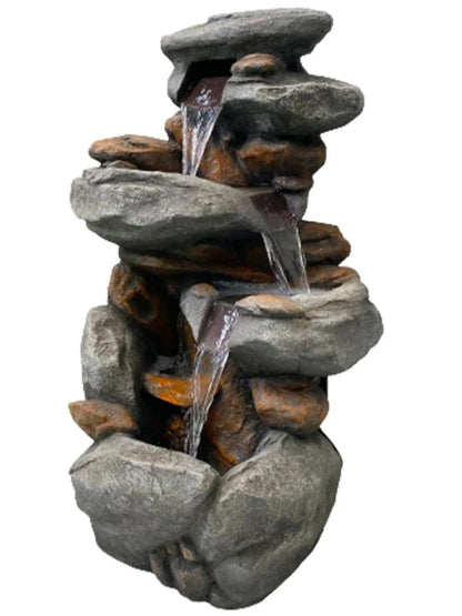 Haven - Rock Cascading LED Light Water Feature