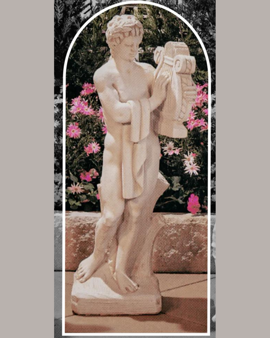 Ignazio - Concrete Limestone Cement Garden Statue 90cm