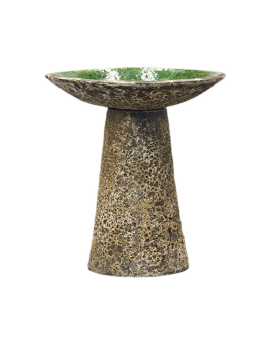 Lush - Terracotta Garden Bird Bath 62cm