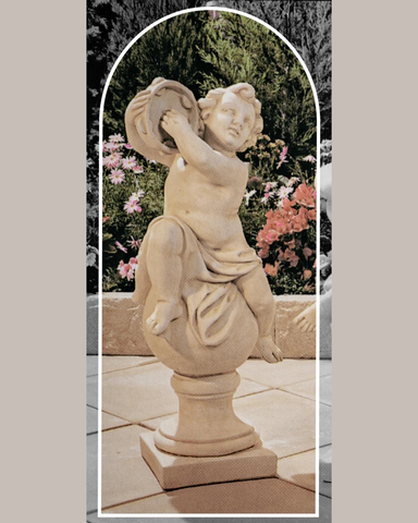 Maestro - Concrete Limestone Cement Garden Statue 100cm