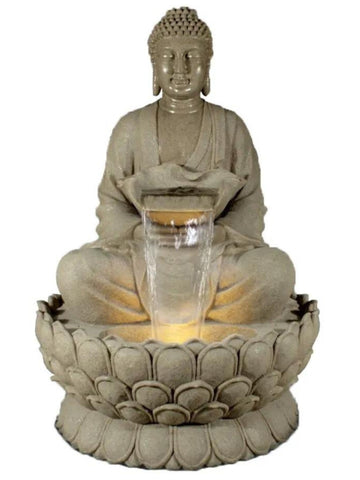 Mystic - Buddha Large LED Light Bowls Water Feature