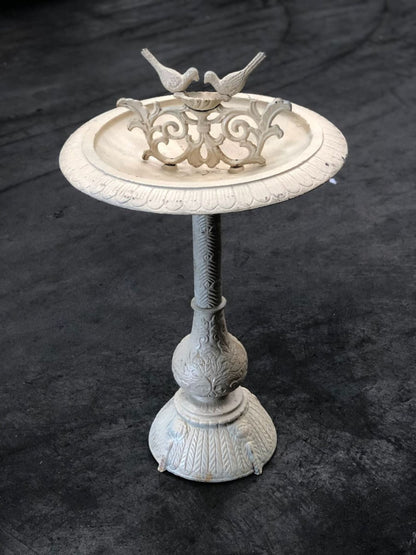 Perch - Cast Iron Bird Bath 