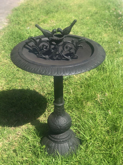 Perch - Cast Iron Bird Bath 