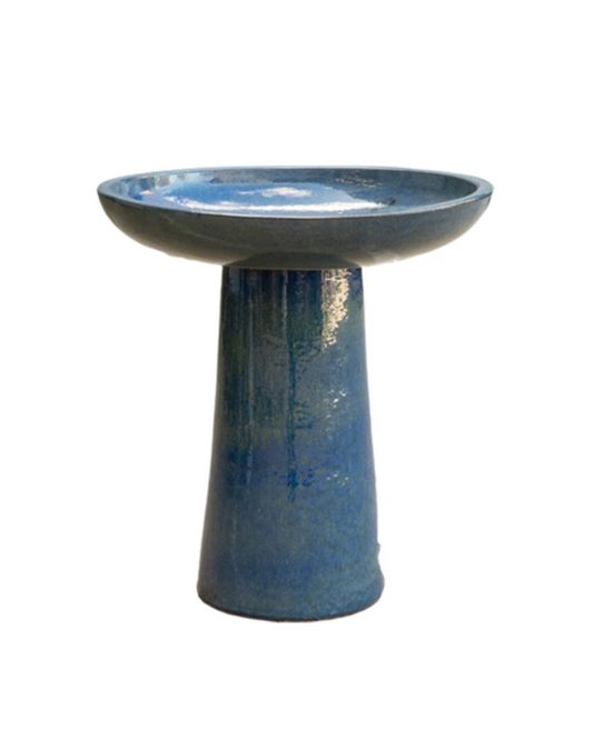 Quill - Terracotta Garden Bird Bath 60cm