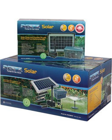 RSFB800 Solar Fountain Pump with Battery Backup 