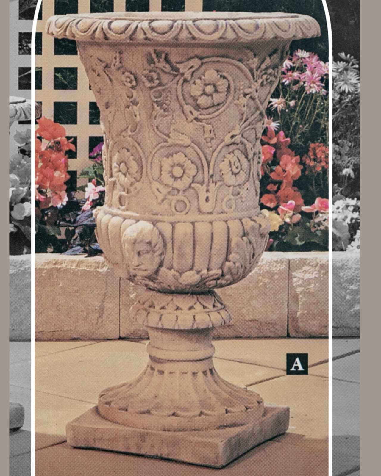 Ravenna Classic Concrete Limestone Water Feature Urn