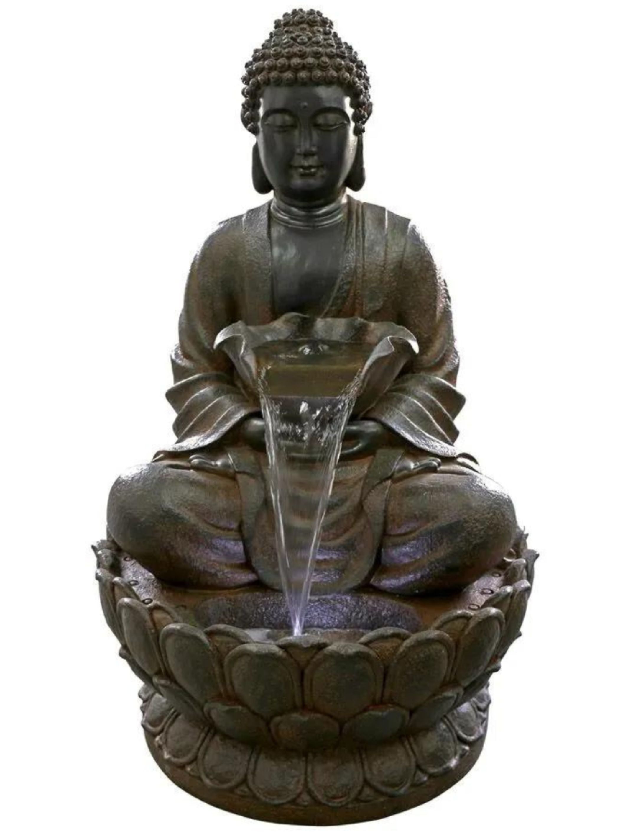 Samsara - Large Buddha LED Light Bowl Water Feature