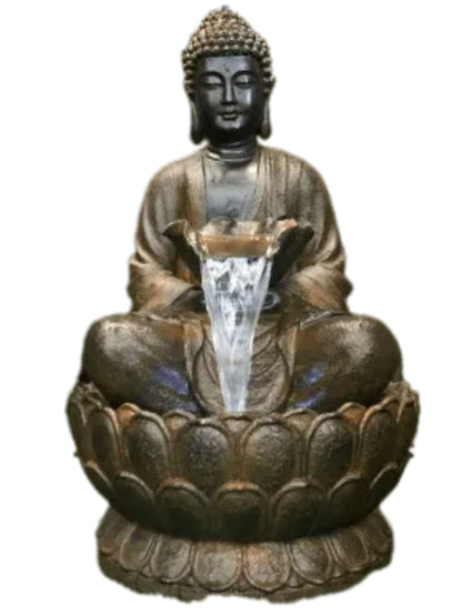 Samsara - Large Buddha LED Light Bowl Water Feature