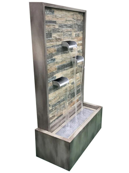 Sereno - Modern Spouts Wall Water Feature