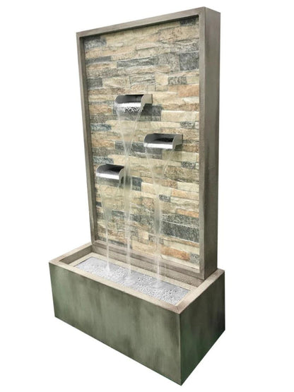 Sereno - Modern Spouts Wall Water Feature