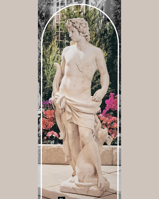 Statue of Apollo -  Concrete Limestone Cement Statue 140cm