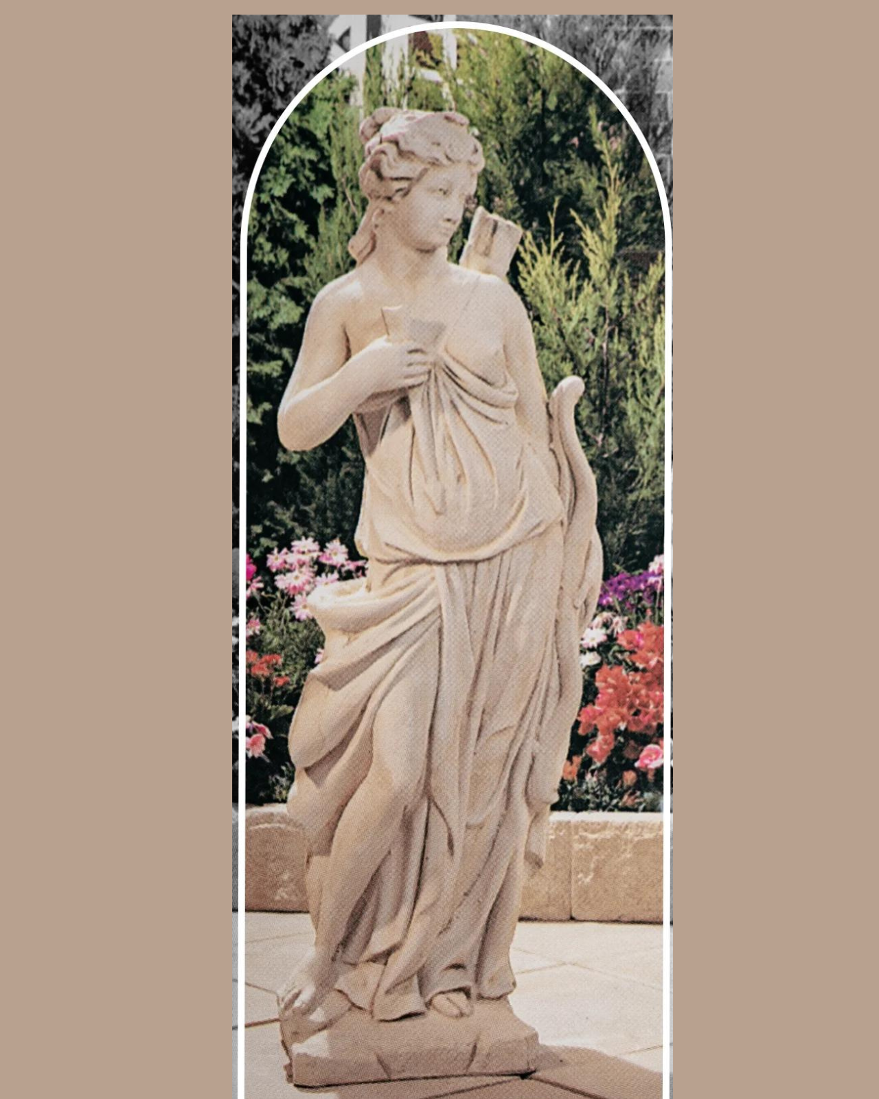 Statue of Diana - Concrete Limestone Cement Statue 140cm- Australia