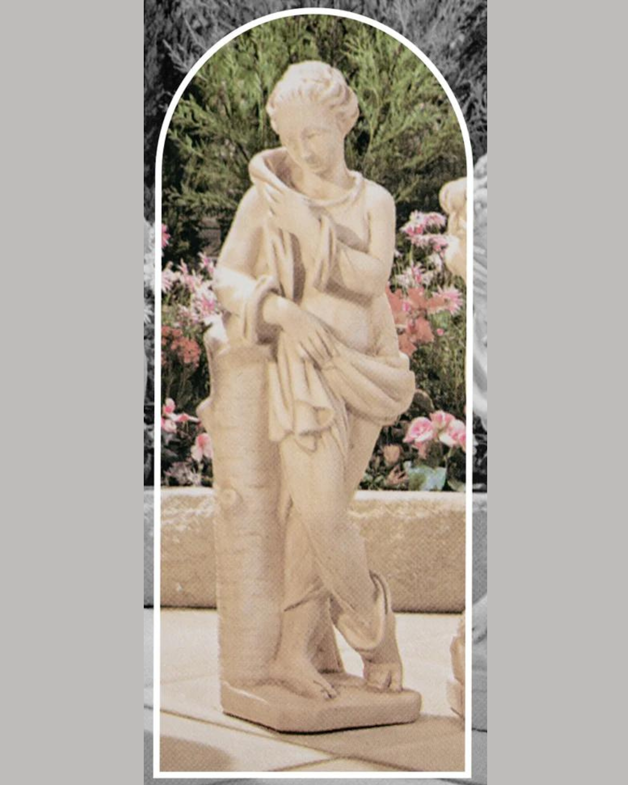 Valentina - Concrete Limestone Cement Garden Statue 90cm- Australia