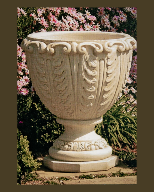 Verona Classic Concrete Limestone Water Feature Urn