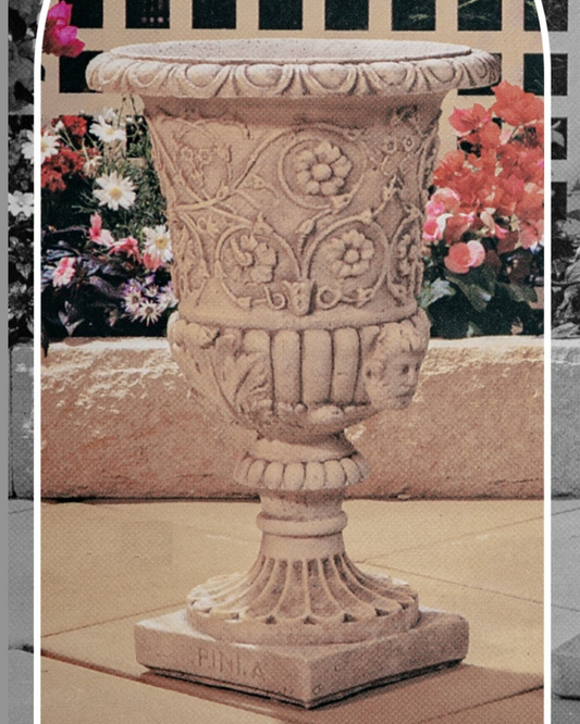 Vicenza Classic Concrete Limestone Water Feature Urn