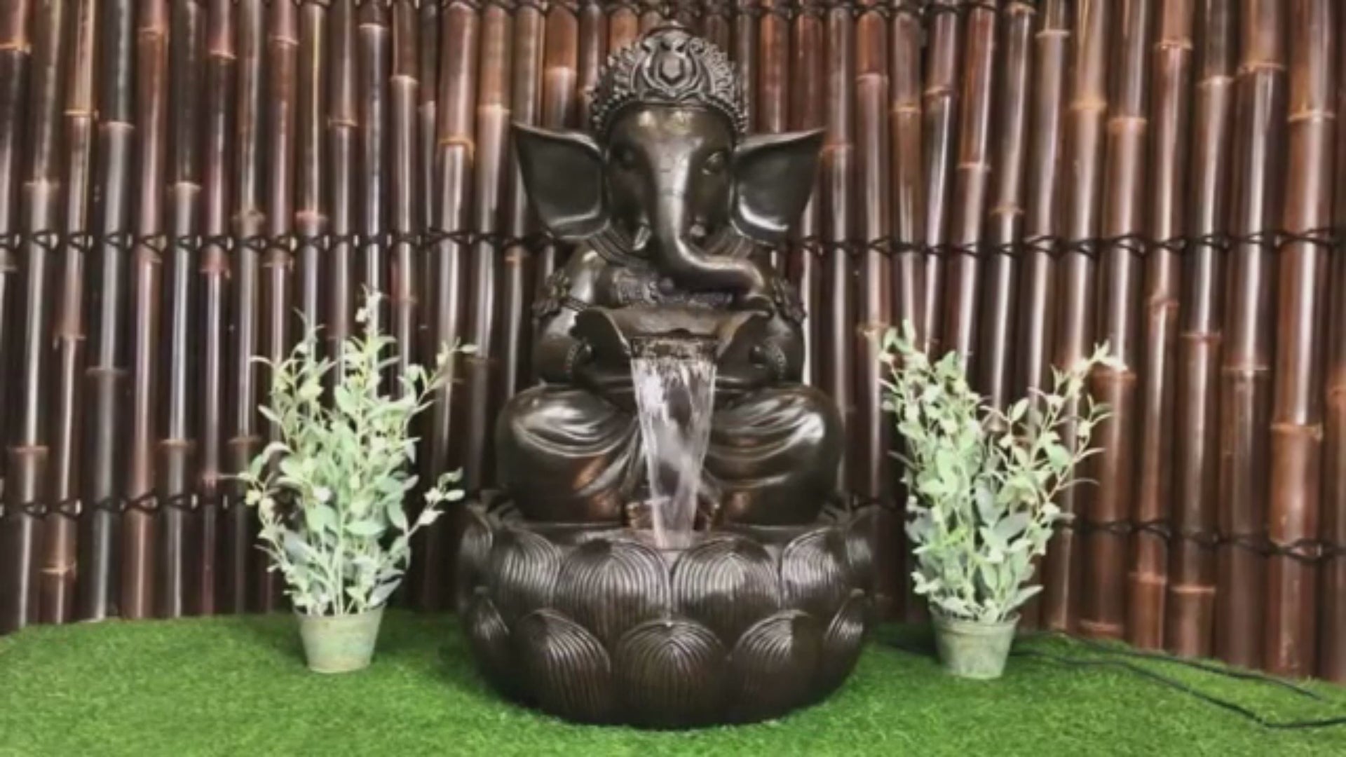 Ananta - Large Ganesha Water Fountain 113cm