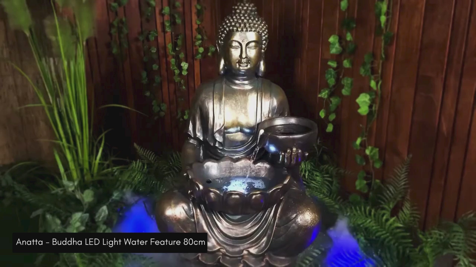 Anatta - Buddha LED Light Water Feature 80cm